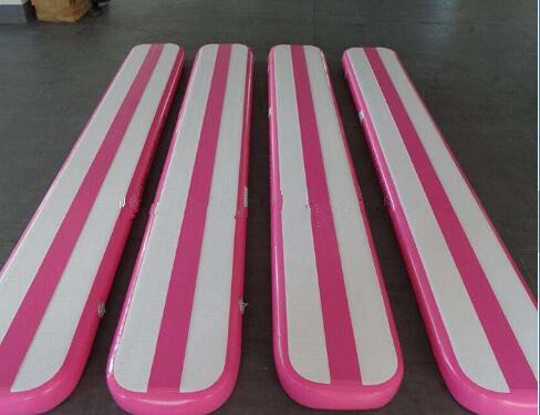 Gas Tight Gymnastics Air Mat , High Strength Bounce Mat With Good Glue Air Track Mat