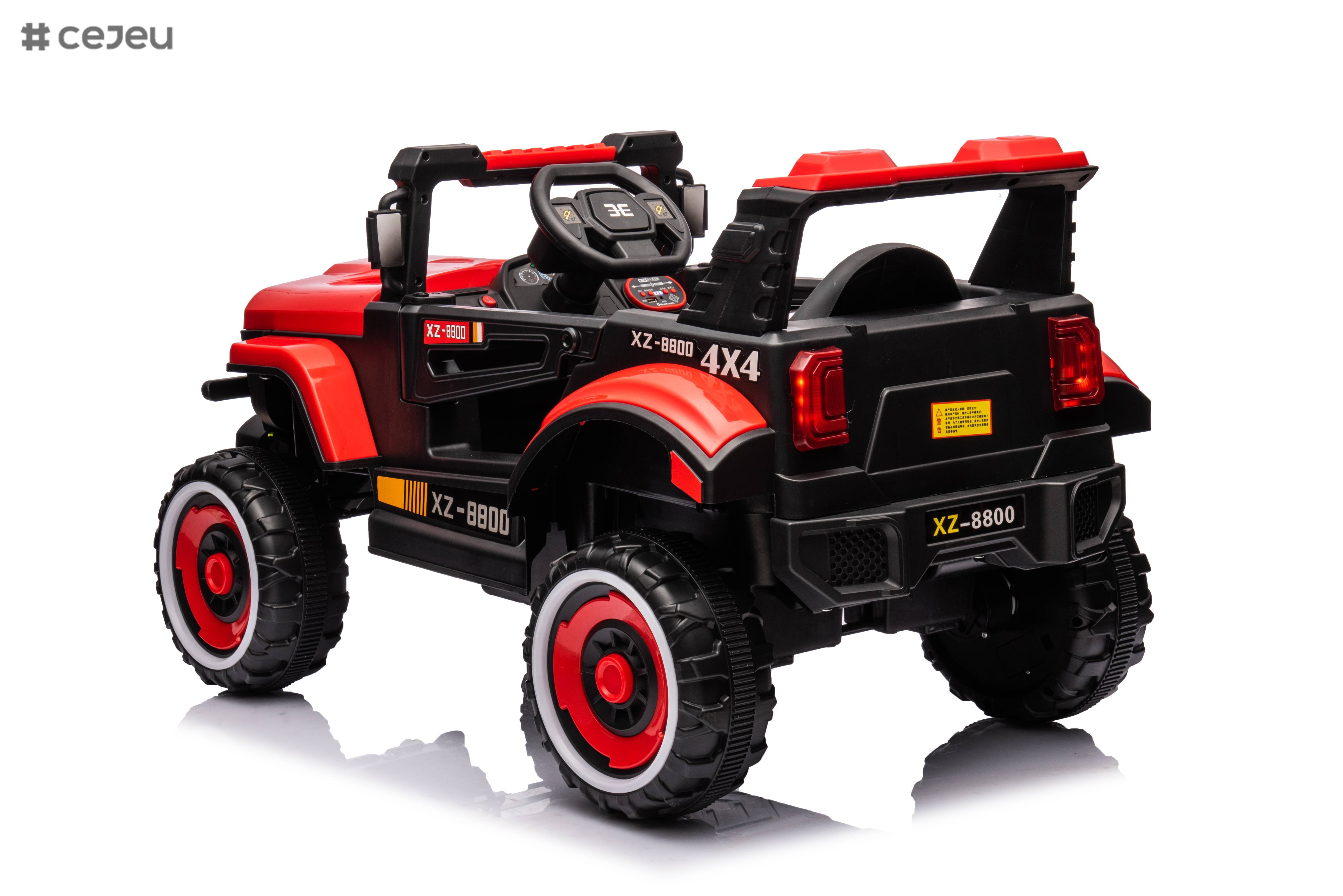 12V Ride On UTV 2 Seater Ride On Car with Remote Control Battery Powered Electric Car for Kids