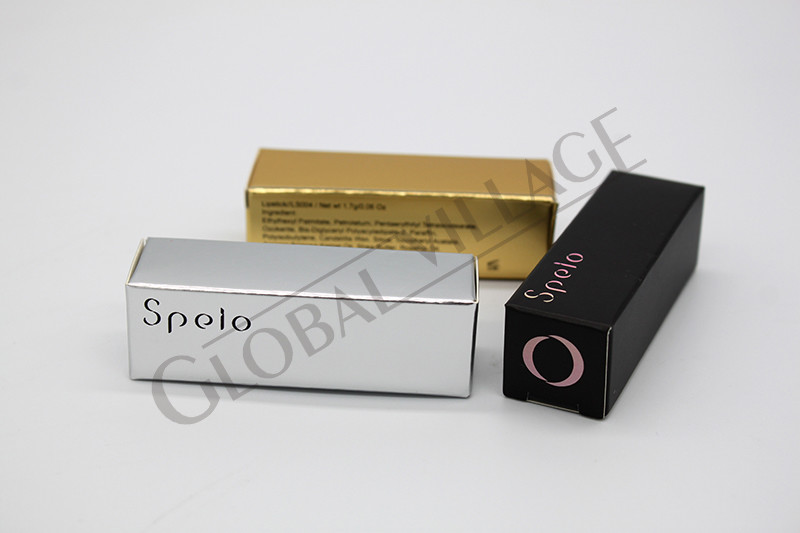 Metalized C1S C2S Paper Packaging Gift Box Collection Lipstick Paper Box