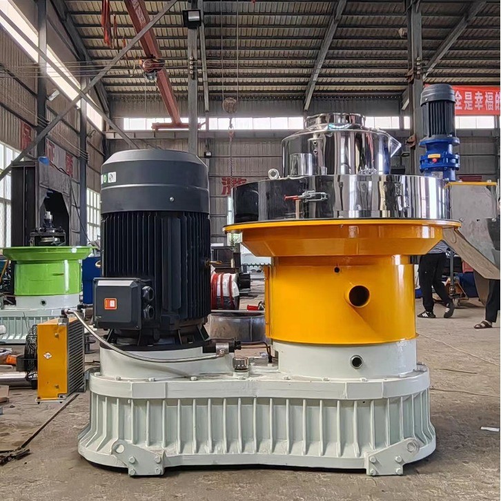 Biomass Sawdust Peanut Straw Husk Pellet Machine Vertical Pellet Machine