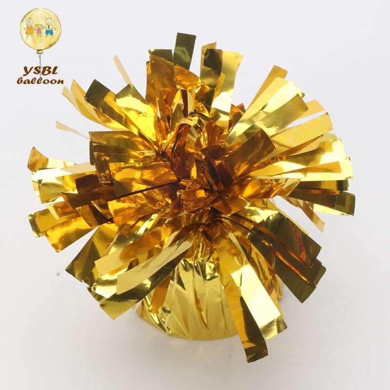 Metallic Wrapped Foil Balloon Weights , Candy Shaped Wedding Decor Accessories