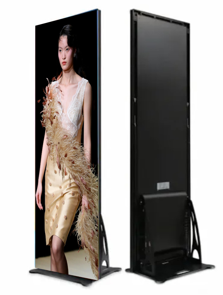 Slim And Lightweight Creative LED Display P2.5mm Indoor LED Poster Display