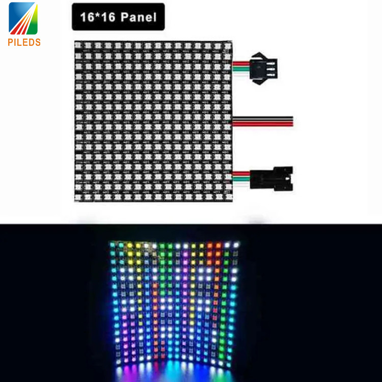 16x16 Magic RGB LED Matrix Panel Ws2812 With 1920Hz Refresh Rate