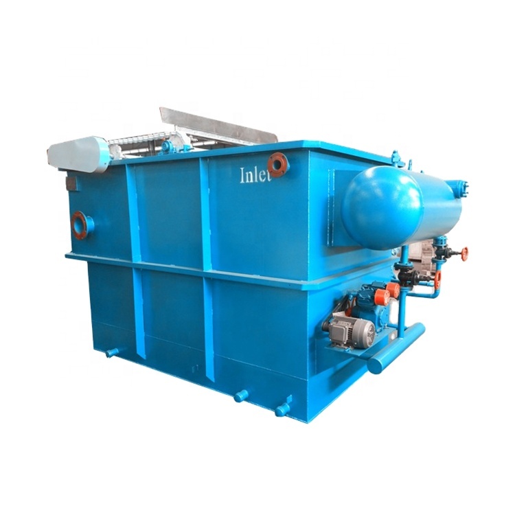 Operation Dissolved Air Flotation Machine for Wastewater Treatment in Restaurants