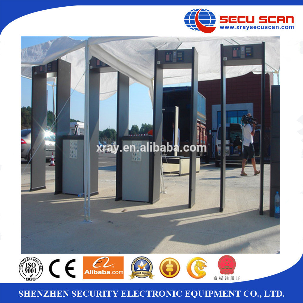 Gantry Walk Through Metal Detector Rental With Multi Zone Alarm