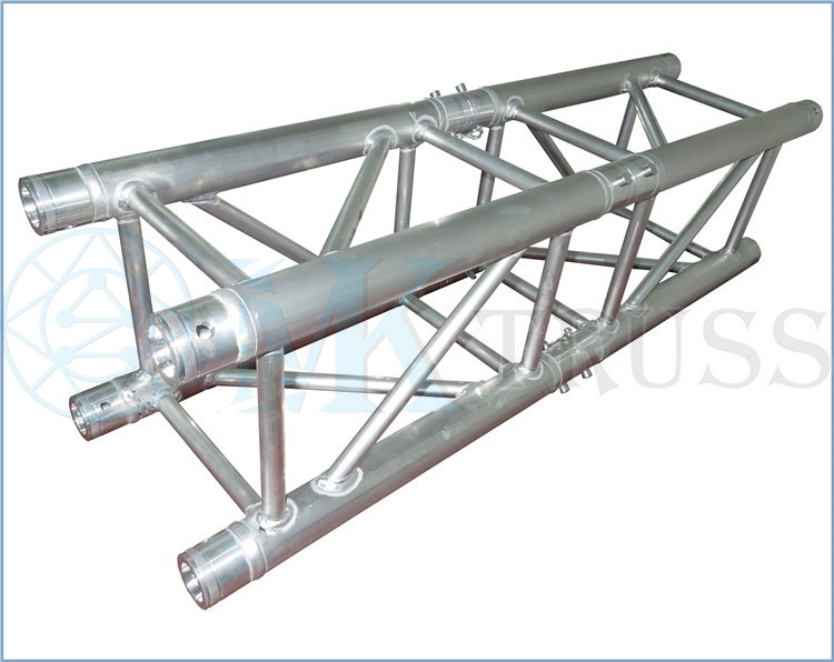 Junction Way 1m Aluminium Black Color Truss Lighting Truss with 20*2mm Diameter Braces