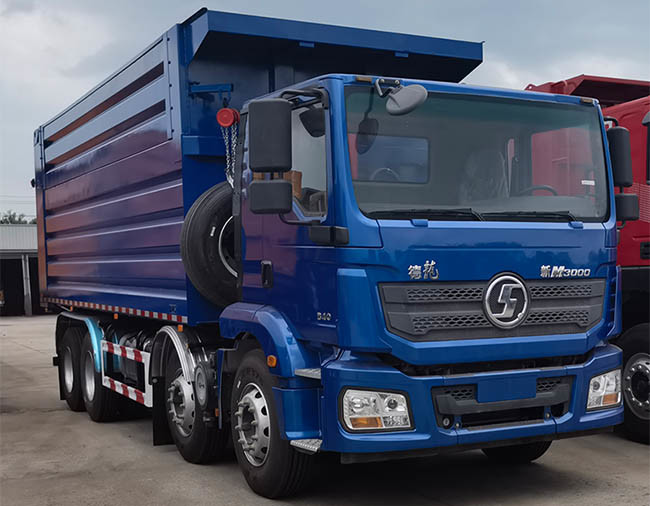Shacman Elevated Frame Tipper Dump Truck F3000 8x4 12 Wheel