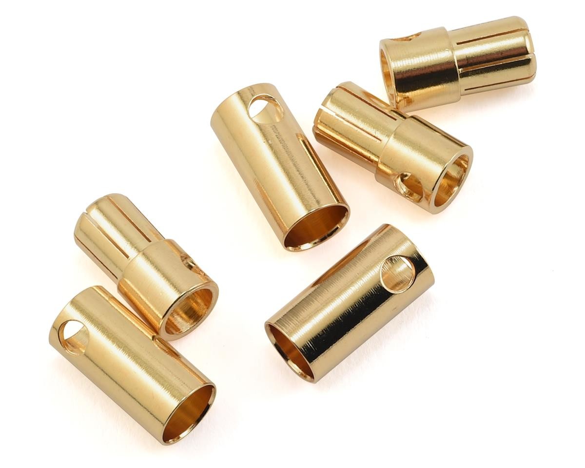 600V 65A Gold Plated Banana Plugs 6mm Male Female For Motor ESC Lipo Battery