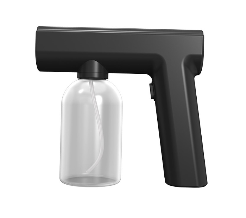 Disinfectant Spray Gun Handheld Rechargeable Blue Light Wireless Sanitizer UV Steam Nano Spray Gun