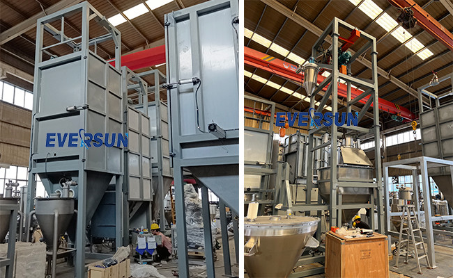 Tonnage Bag Feeding Station TCD1000 Type Big Bag Loading Station For Particle Powder