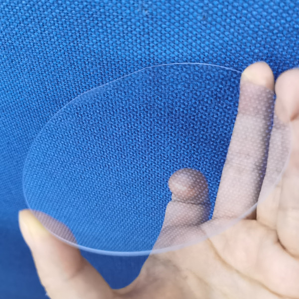150mm Dia Al2O3 Sapphire Glass Window Protective Double Side For Watch