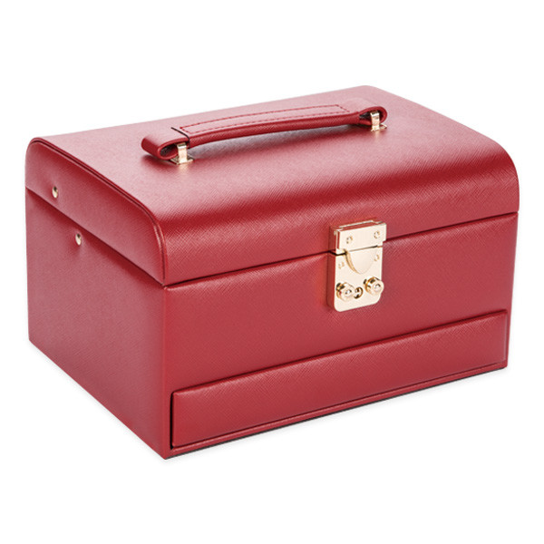 Handled Portable Jewelry Holder , Unique Decorative Storage Boxes Easy To Take