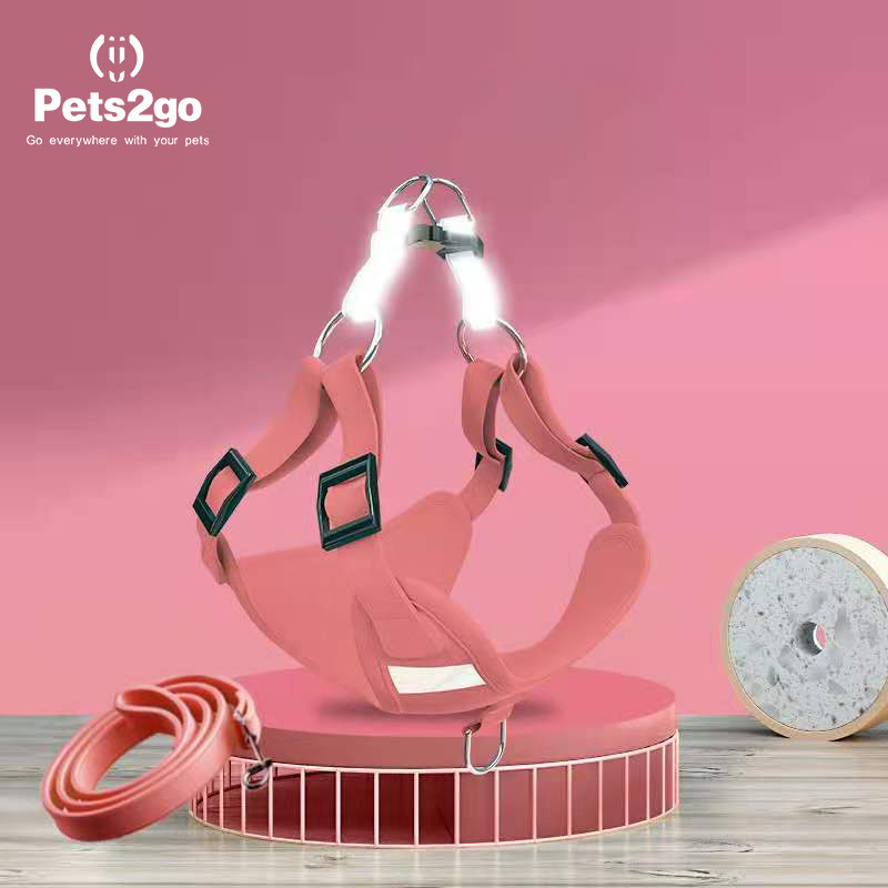 Small Medium Sized Vest Type Nylon 200g Pet Harness Leash