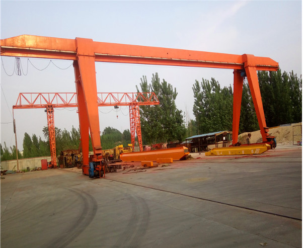 Lightweight Single Girder Gantry Crane With Electric Hoist Simple Structure