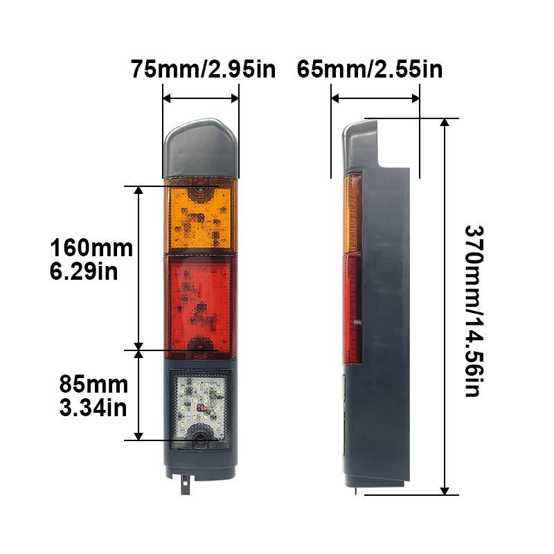 Rear Tail Lamp 48V Toyota Forklift Parts Tail Lights for Forklift