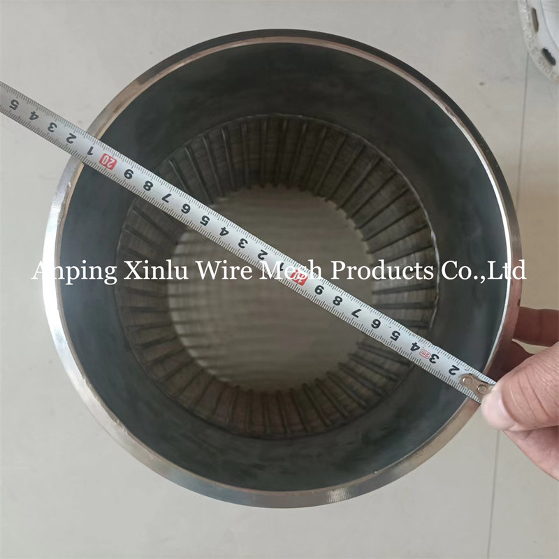 8-5/8" 50bar Stainless Steel 304/316 Wedge Wire Water Well Screen Pipe For Water Supply