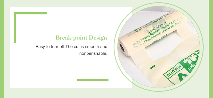 Household Biodegradable Compostable Plastic Bags For Sustainable Waste Management
