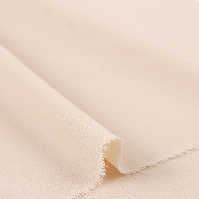 Sustainable 138gsm Plain Dyeing Polyester Fabric For Women'S Clothing