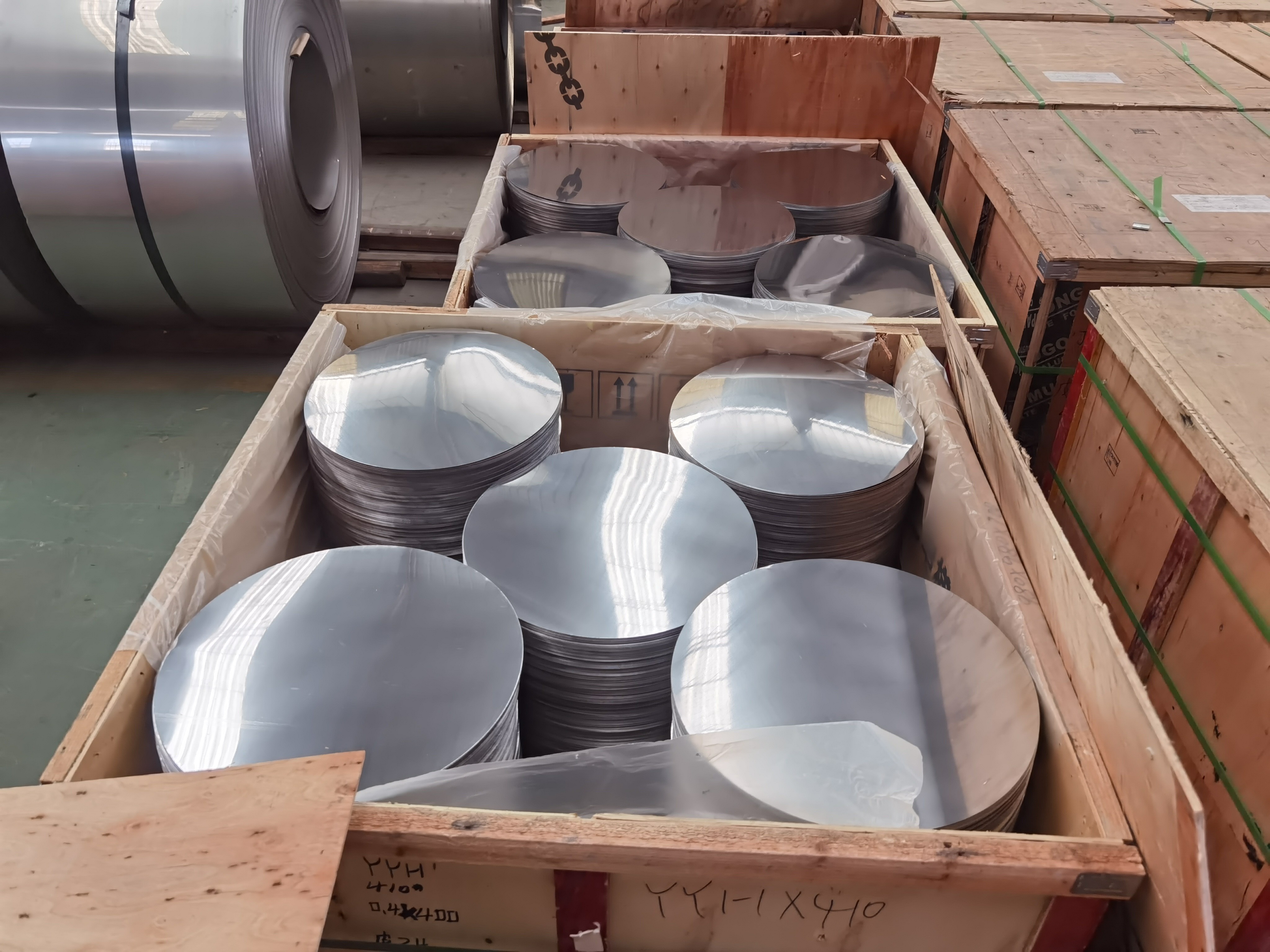 2B BA HL Stainless Steel Profile Circle Plate Cold Rolled 301 302