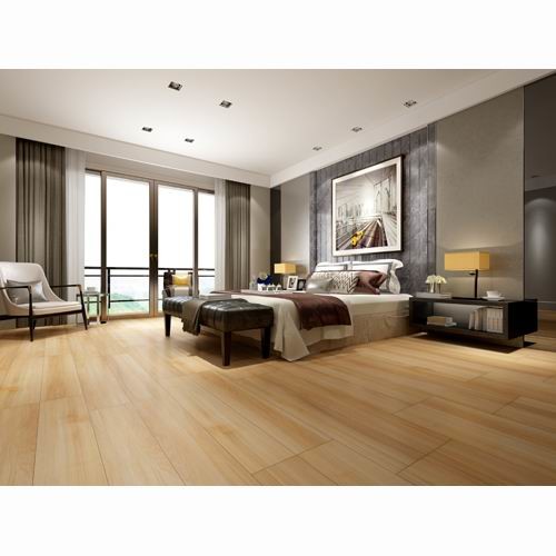 200X1200mm Big Size Wood Effect Porcelain Tiles Baby Skin Surface Stain Resistance