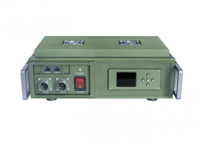 Two Way COFDM IP Transmitter For Fire Fighting Drone Video AES 128 bits 0