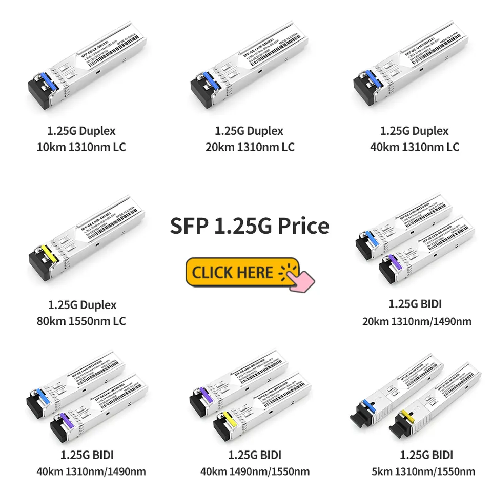 Customized SFP-1000BaseT Hua w Ei MA5608T F01S200 SFP and Customized for Your Business Needs