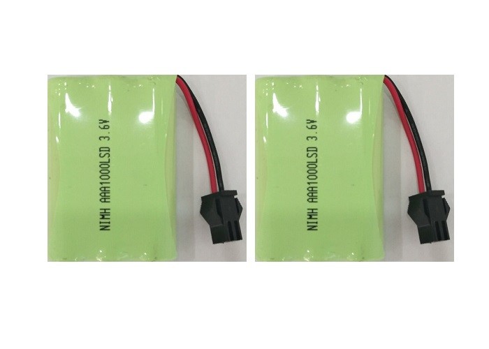 1.2V NiMH Battery Rechargeable 800mah With Connector for Toy , Nickel Metal Hydride Battery