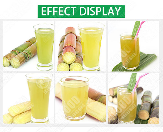 40kg/h Electric Sugarcane Juice Machine Commercial Sugarcane Juicer