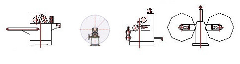 Single Facer Corrugation Line, Mill Roll Stand + Single Facer + Rotary Cutter