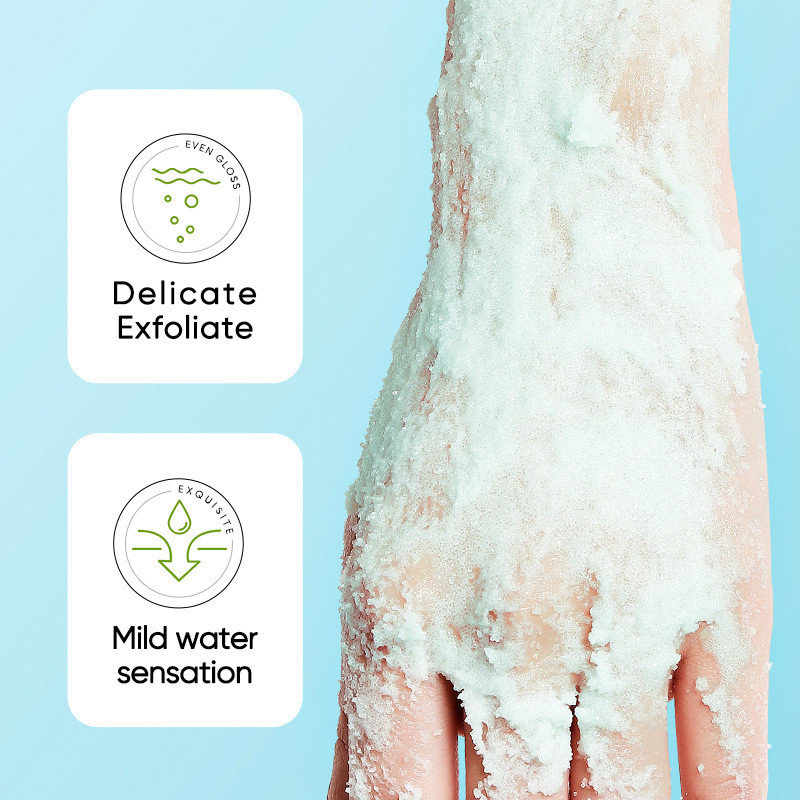 430g Aloe Vera Bath Salts Smoothing Skin Tender Body Wash Light Exfoliating
