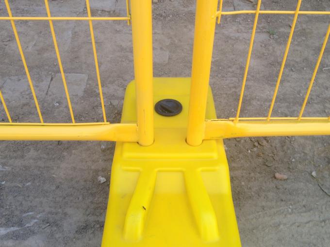 Professional Portable Temporary Fence Panels With Temporary Fence Stay