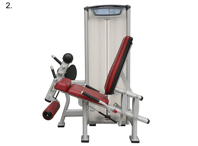 Seated Matrix Leg Extension Machine With Customized Weight Stack