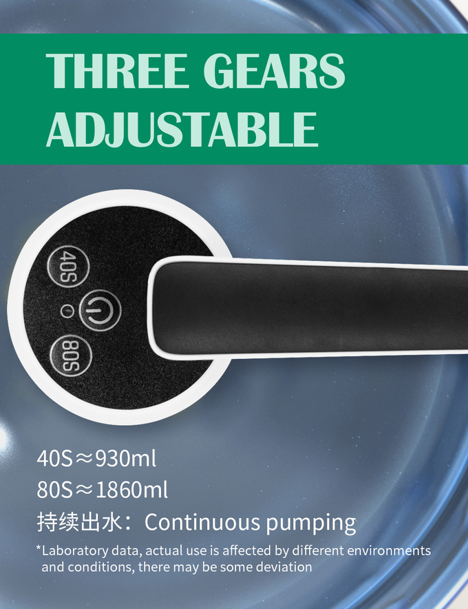 PP Free Stand Drinking Automatic Water Pump Dispenser For Home