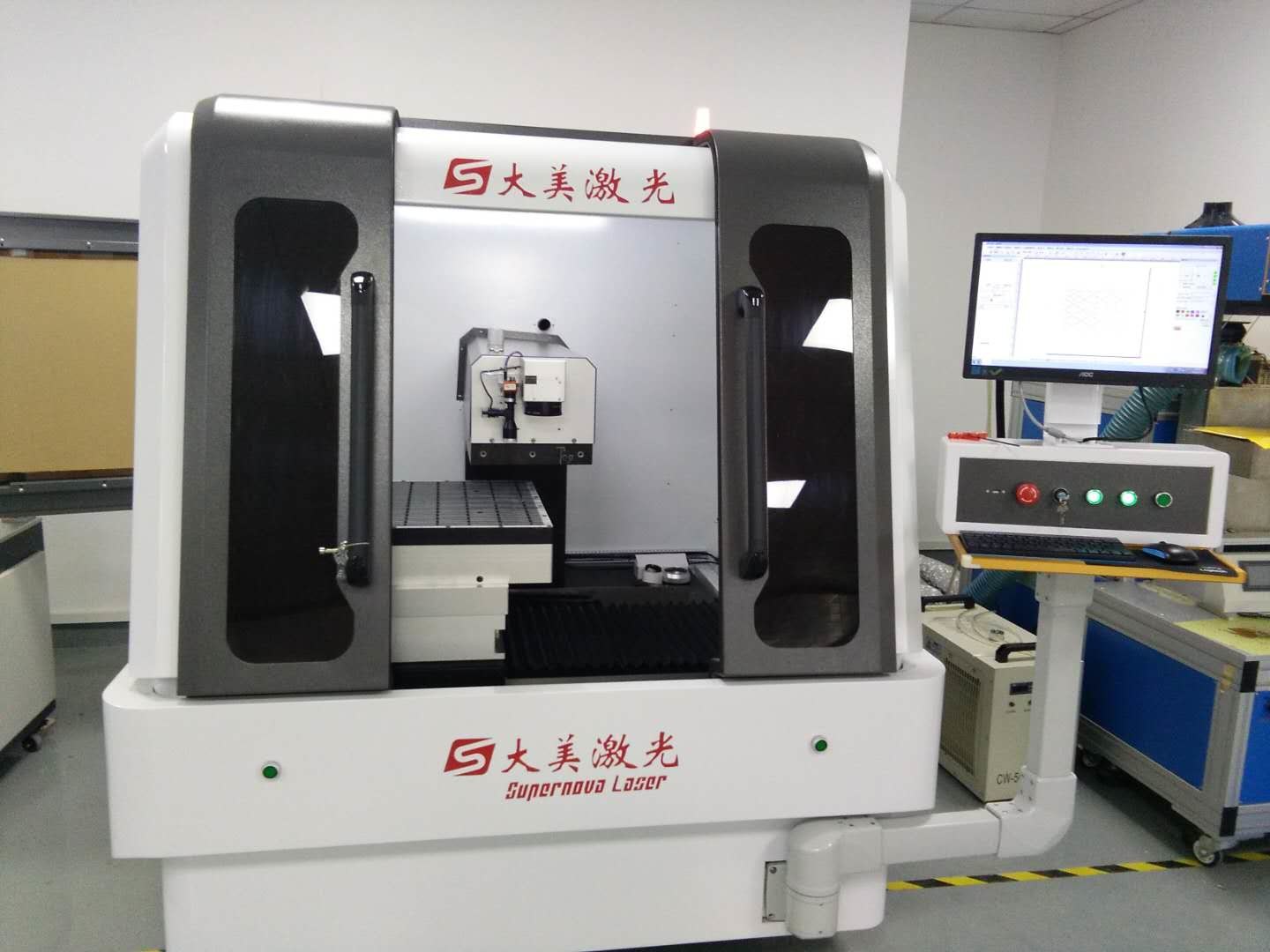 High Precision FDF UV Laser Cutting Machine With High-Speed Digital Galvanometer Processing