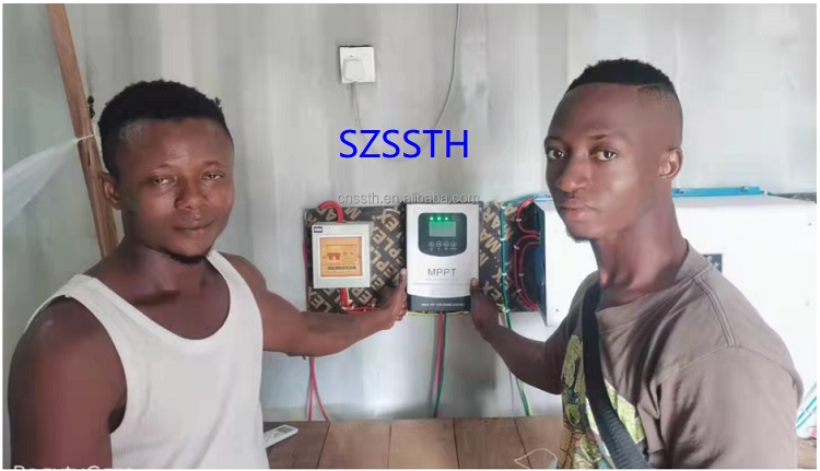 24 Volt 48 Volt 60 Amp Solar Charge Controller For Off Grid Solar Power System