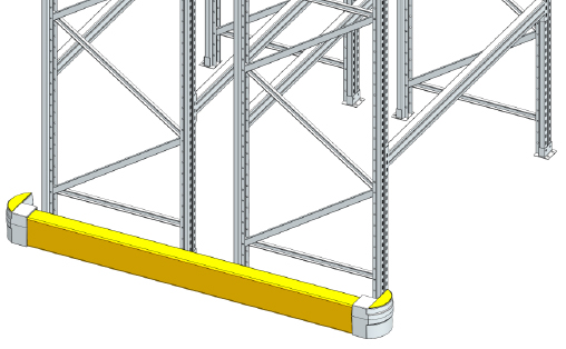 Curved Ground Safety Barrier