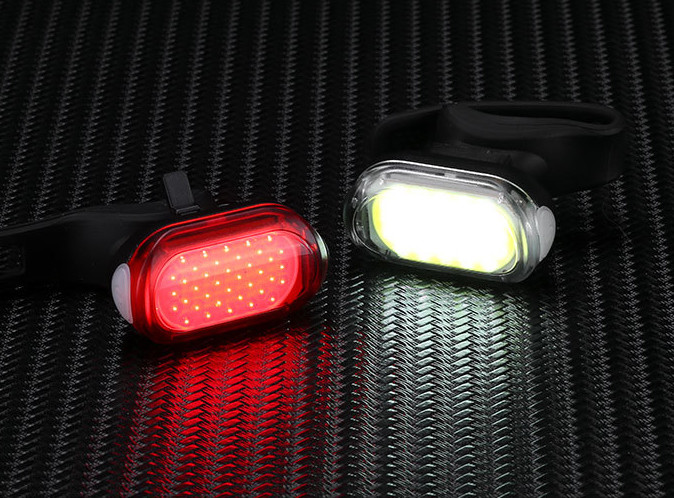 High Brightness Rechargeable LED Bike Light White/Red/Customized Color