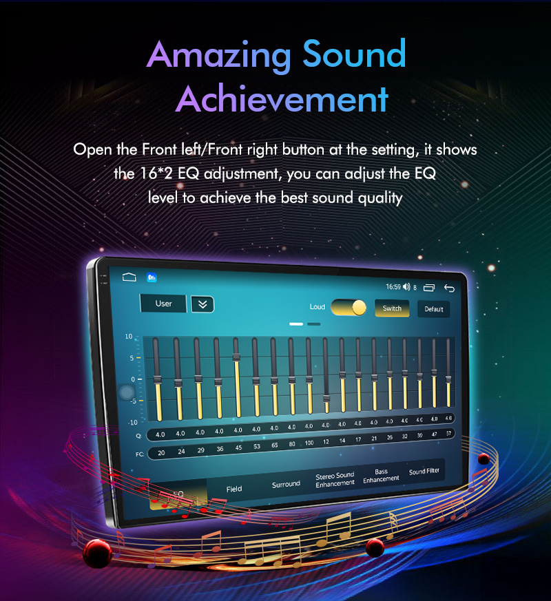 Wireless Carplay and Android Auto 10" Car Android Player Octa Core CPU 2 32GB/4 64GB