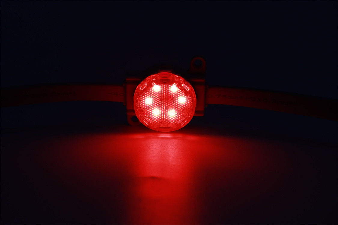 SMD3535 30mm Outdoor DC24V IP67 Waterproof Lights RGBW Color