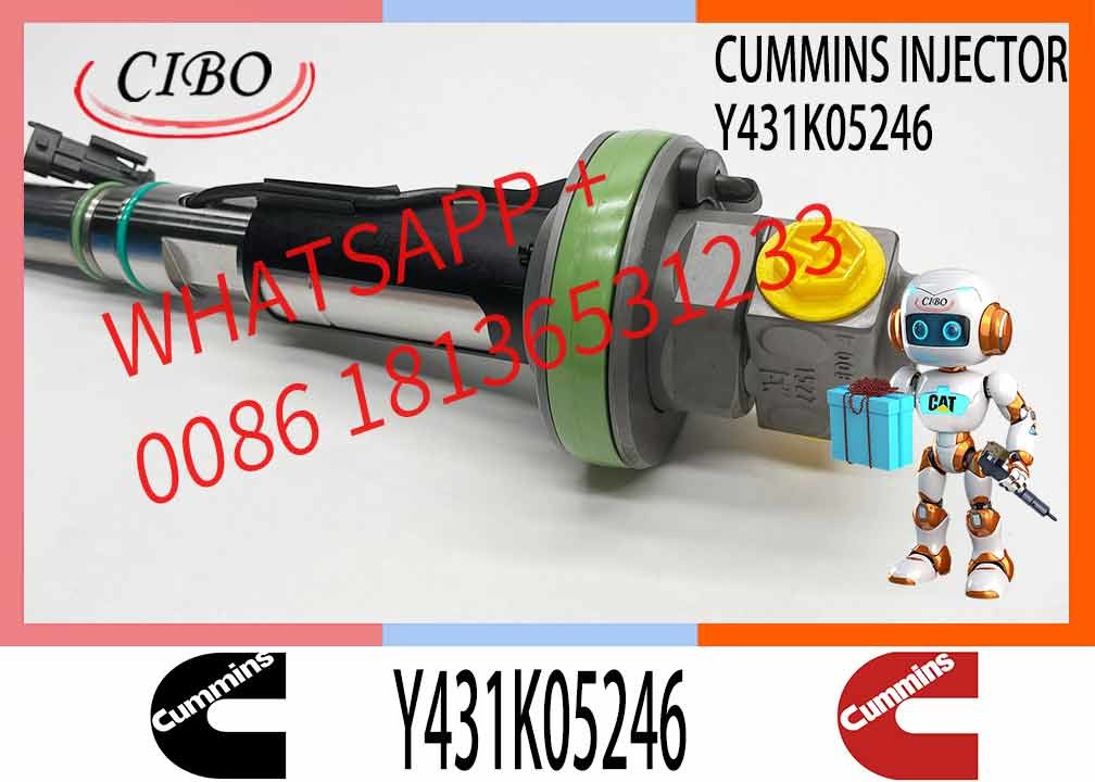 Fuel Injector Assembly 0986435611 F00BLOJ019 Y431K05246 FO0BJ60578 FOOBJ60783For Qsk19 Engine