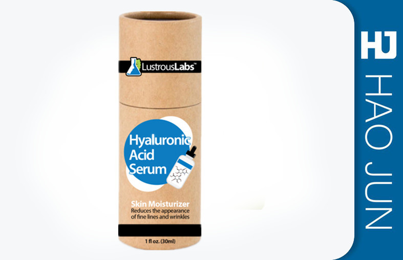 Custom Made Strong Kraft Printed Cardboard Paper Tube With Lid Packaging Boxes