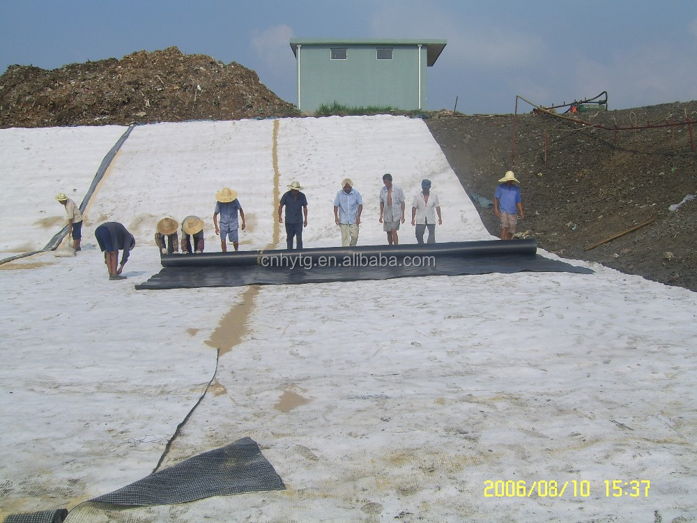 5-Layer ASTM Bentonite Geosynthetics Clay Liner Waterproofing Geotextile with PE Film