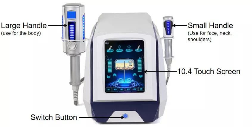 Inner Ball Roller Slimming Machine Treatment Non Invasive 10.4 Inch Screen