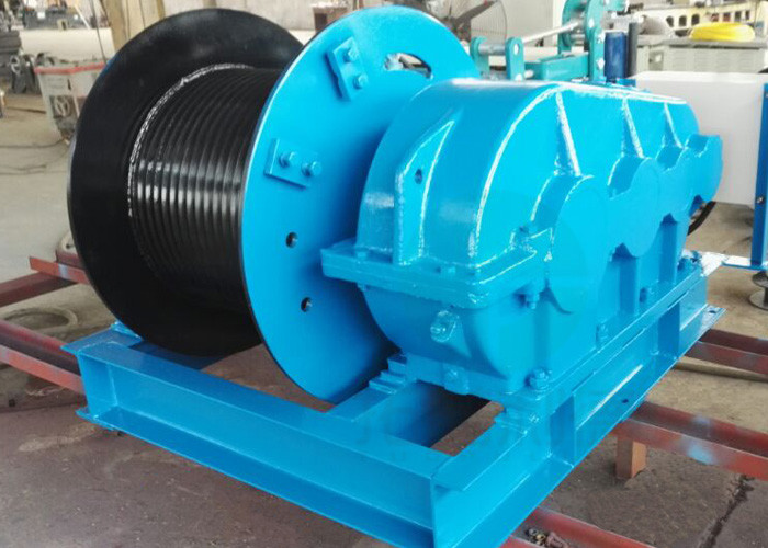 500 KN heavy material loading wire rope pulling electric mooring winch for marine and boat