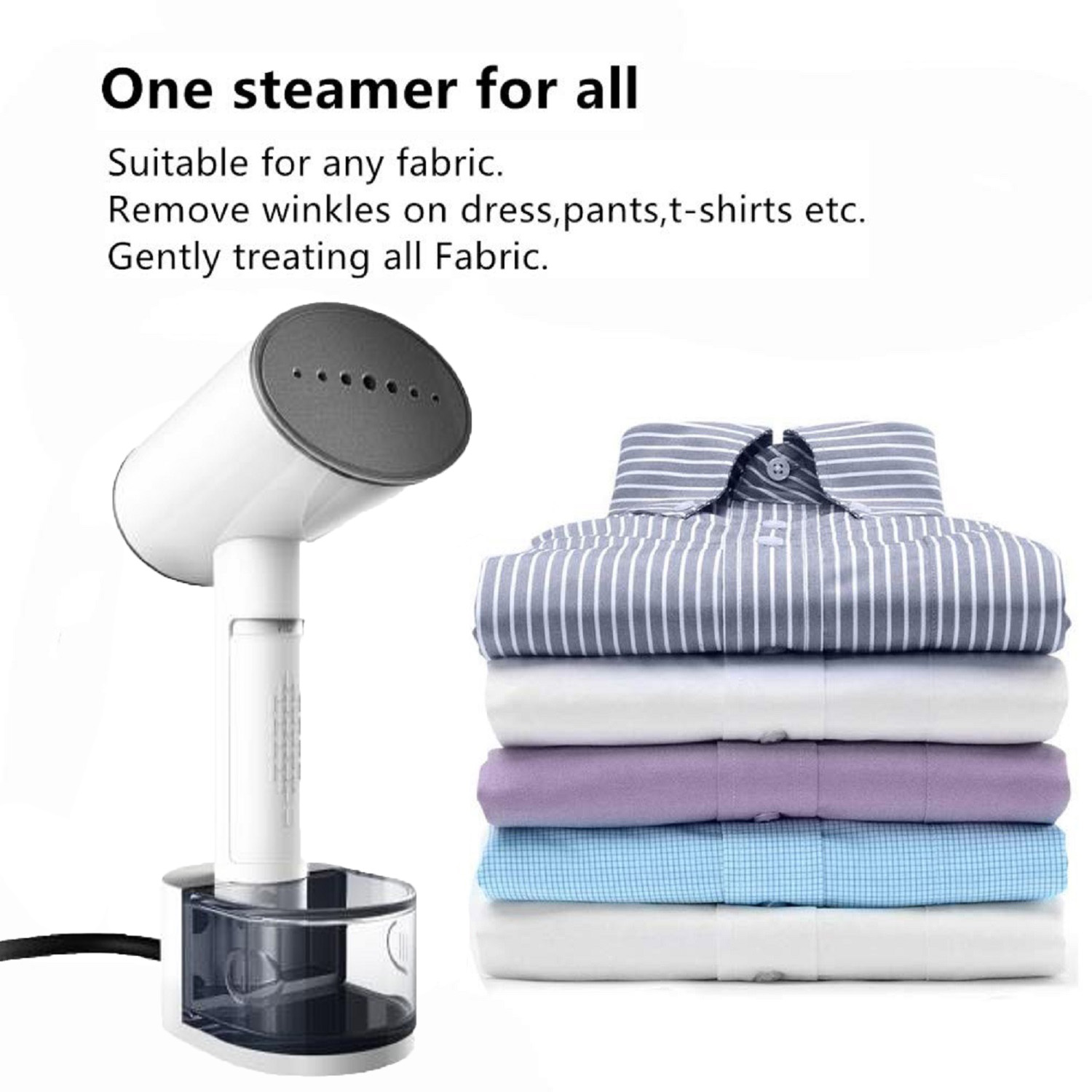 2000W 3 Gear Fabric Clothes Handheld Garment Steamer for Perfect Wrinkle Removal