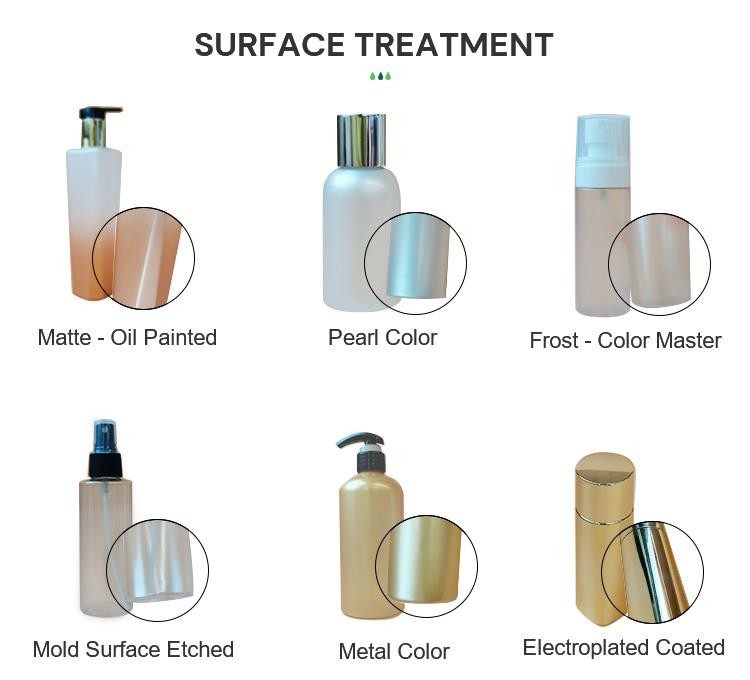 Matte Finish 200ml 300ml 350ml Shampoo Bottle With Aluminum Pump
