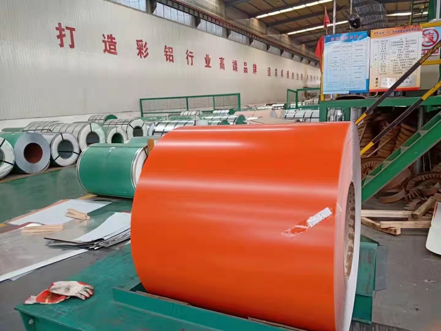 PPGI PPGL Prepainted Steel Coil TDC52DTS350GD JIS 1.2mm