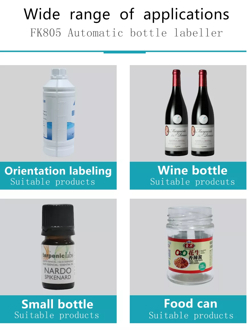 1935mm Automatic Round Bottle Labeling Machine for Beer Cans and Plastic Jar Stickers