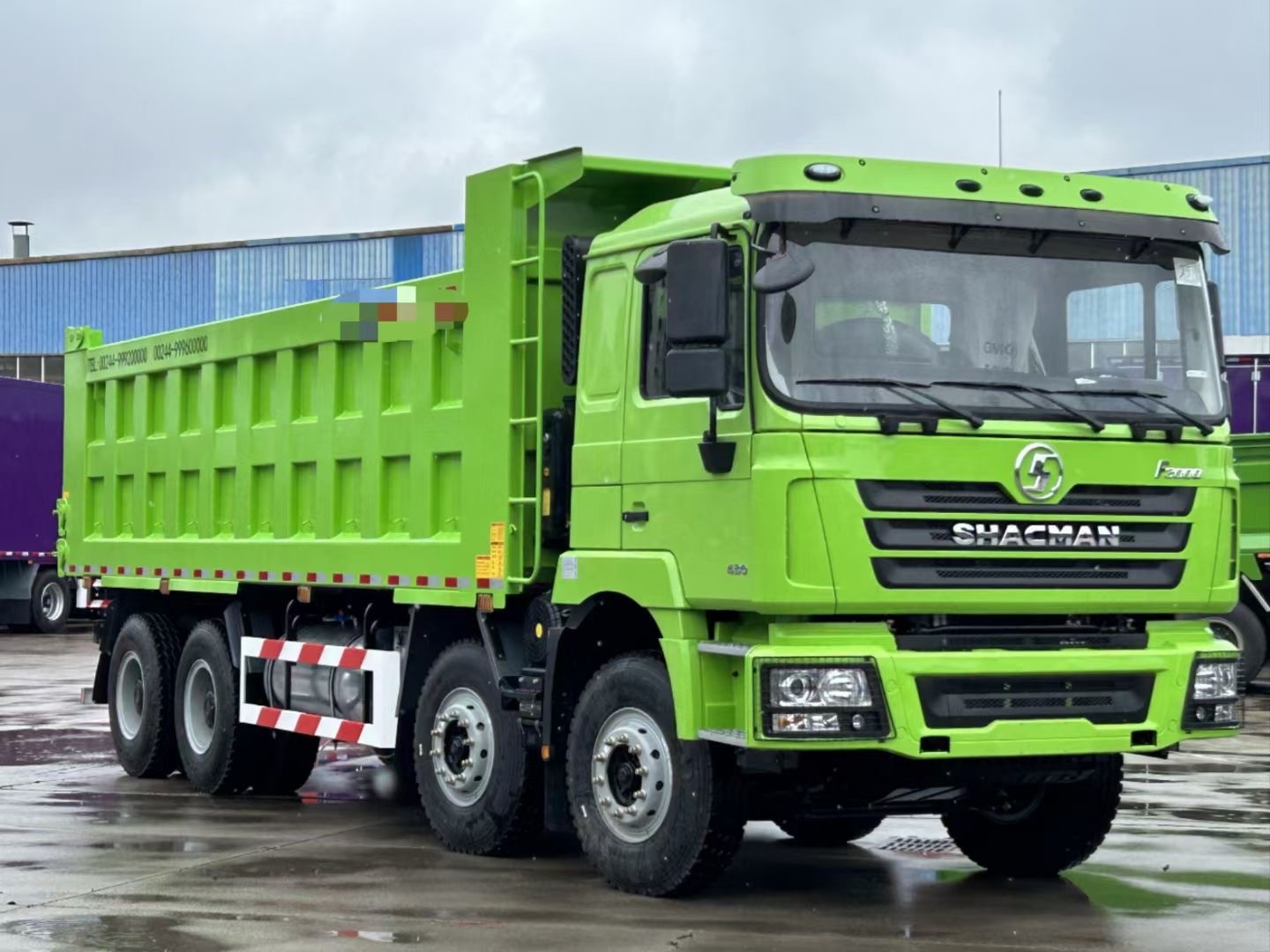 15M3 Capacity Sachman F3000 Tipper 4X2 4 Cbm Dump Truck with 6X4 Dump Truck