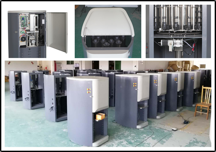 150W Automatic Color Dispenser Machine 0.25L Flow Rate For Paint Mixing
